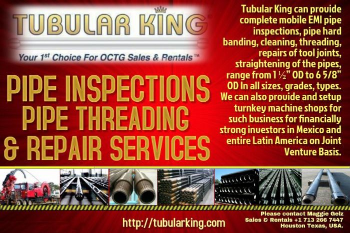 Tubing, Casing and Line Pipe